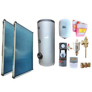 Pachete solare cu panouri plane